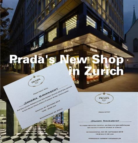 ᐅ Öffnungszeiten „Prada Zurich“ .